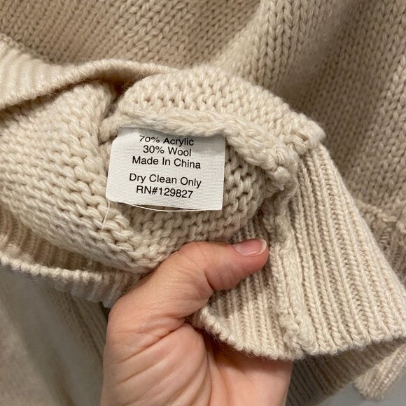 Jen’s Pirate Booty Thunderbird Bomber Sweater Jacket M/L - Picture 6 of 7